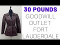 30 Pounds at Goodwill Outlet Fort Lauderdale