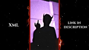 BOYS DEVIL ATTITUDE XML @mralight9522 #xml #alightmotion