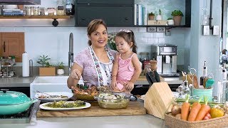 [Judy Ann's Kitchen 6]  Ep 1: My Pinoy Favorites - Binakol, Seafood Kare Kare, Tilapia