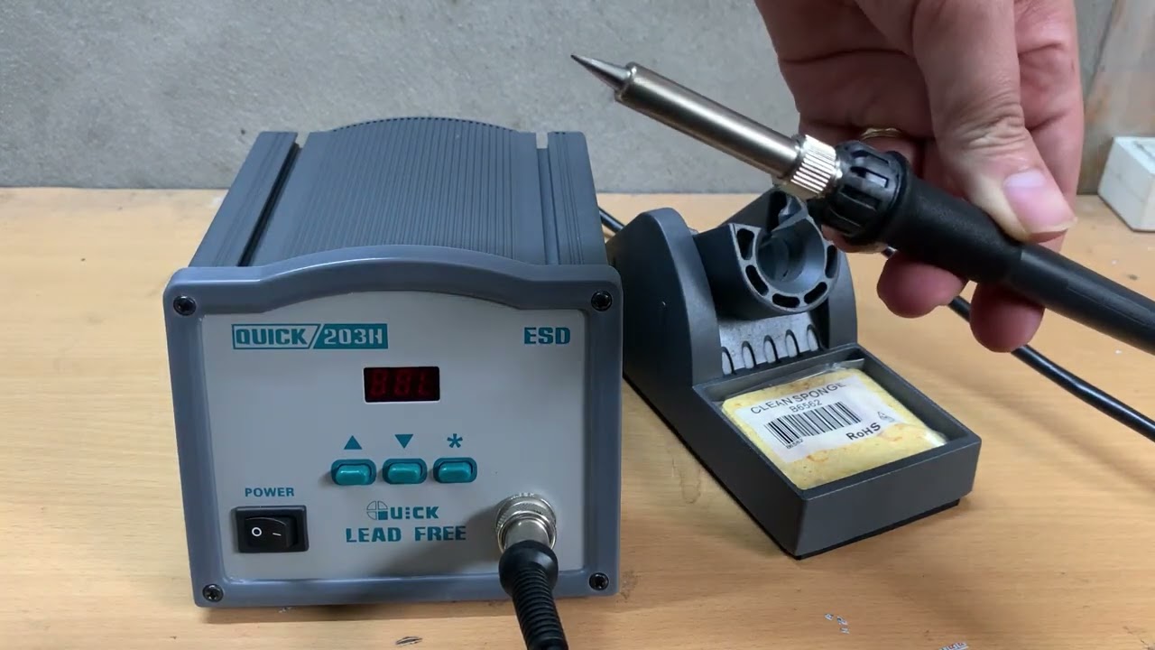 Trạm hàn cao tần QUICK 203H siêu khủng hàng chính hãng