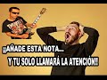 POR QUÉ SI AÑADES ESTA NOTA TUS SOLOS DE ROCK SERÁN MUCHO MÁS LLAMATIVOS!!(TRUCAZO que nadie espera)