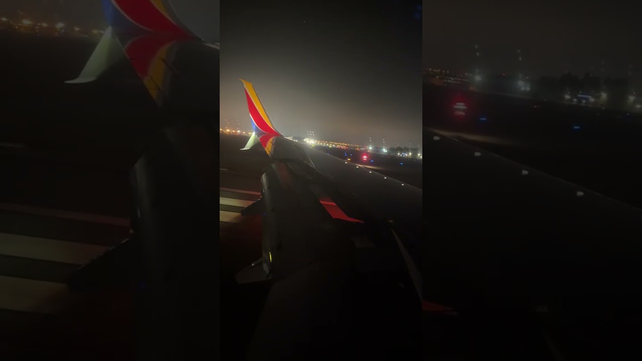 Southwest Airlines b737 landing Richmond from Baltimore 