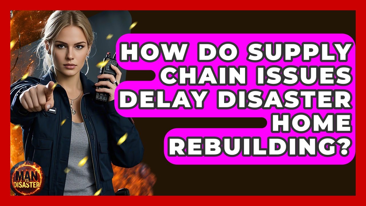 How Do Supply Chain Issues Delay Disaster Home Rebuilding? - Man vs. Disaster