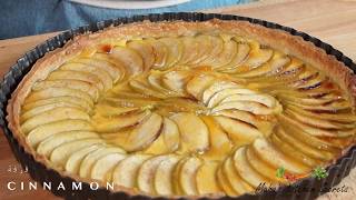 Apple Crème Tart / تارت التفاح مع الكريمة