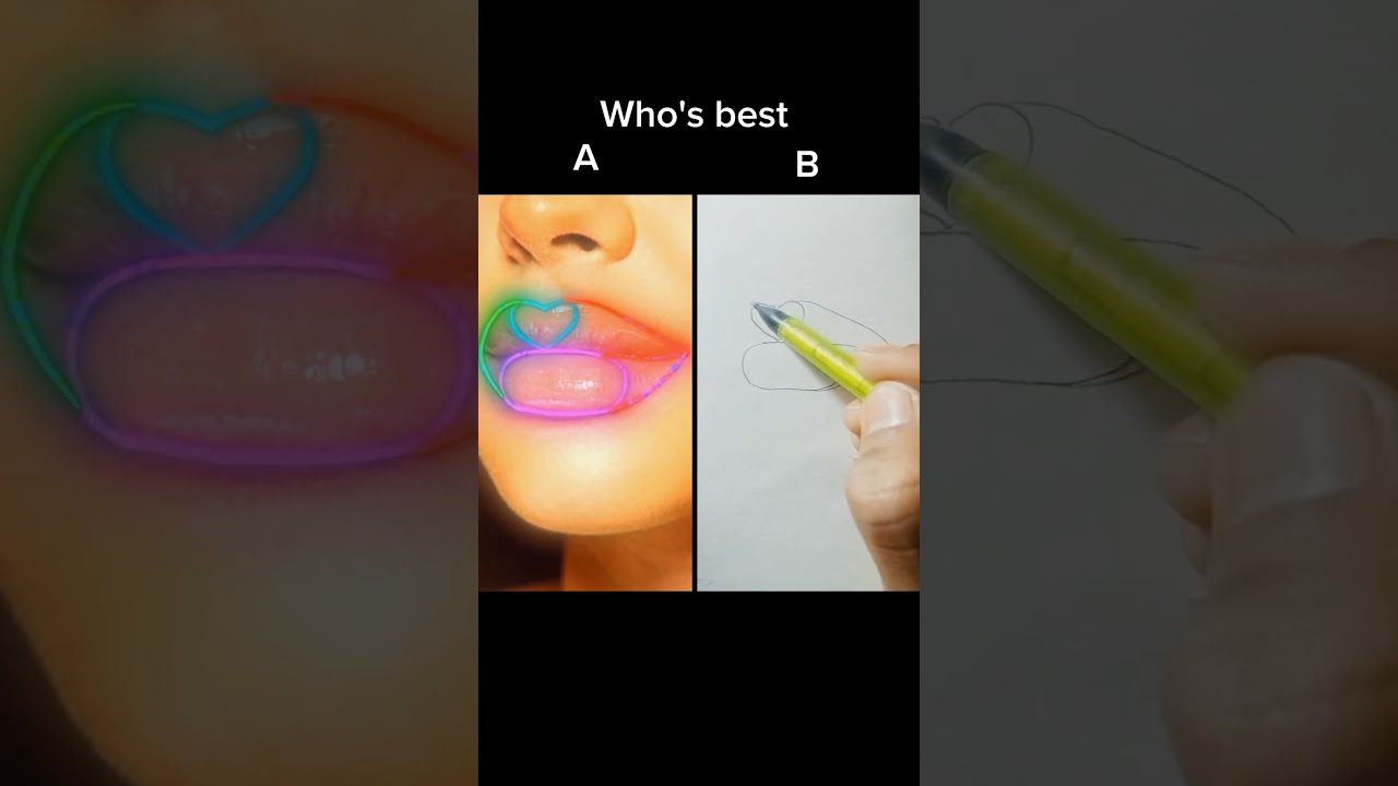 How to Draw Lips 👄 