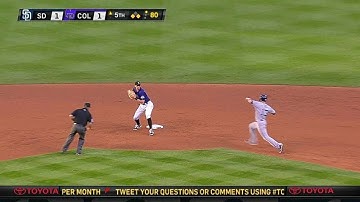 SD@COL: Matzek gets out of trouble with double play
