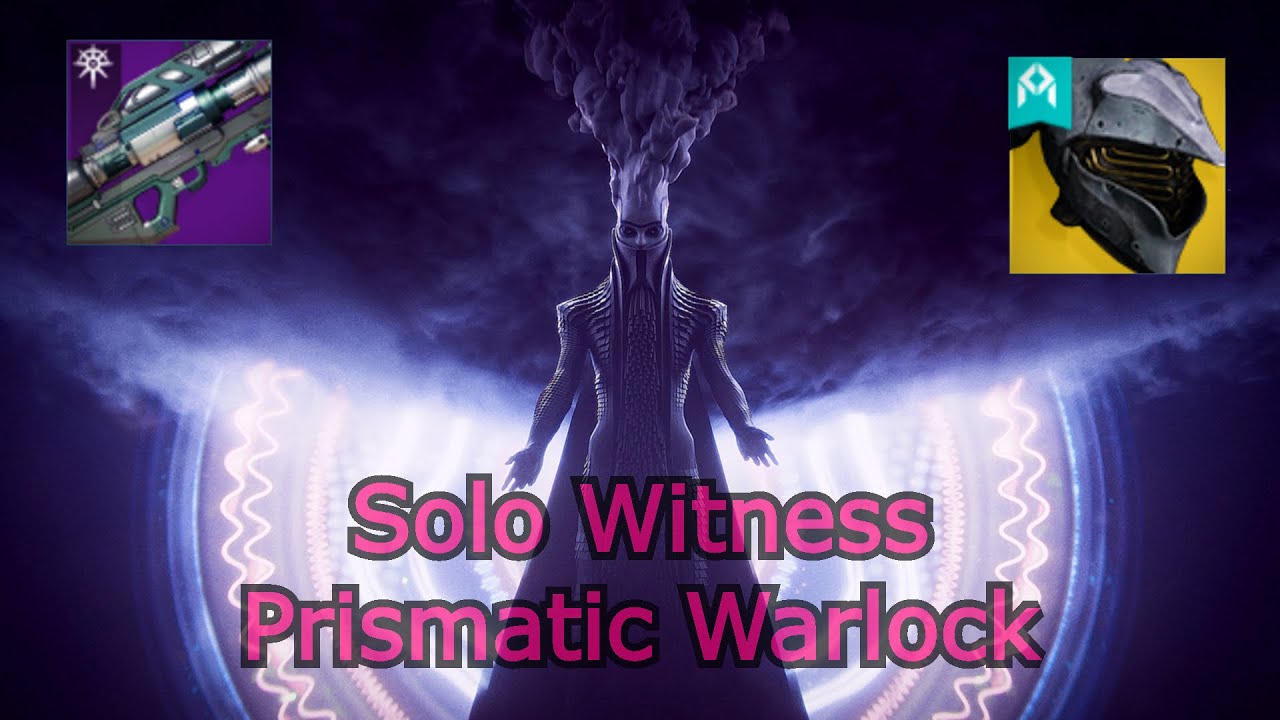 Solo The Witness on Prismatic Warlock (Hezen's): Destiny 2 Ash & Iron