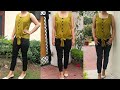 सिर्फ 1 Meter कपड़े से बनाए Designer Knot Top | Easy Top Cutting and Stitching | Stitch By Stitch