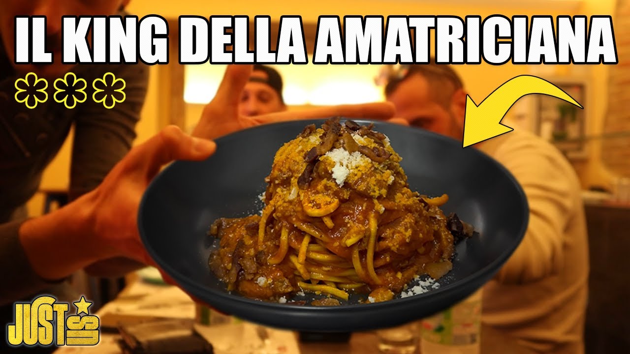 MANGIAMO dal KING della AMATRICIANA a RIETI