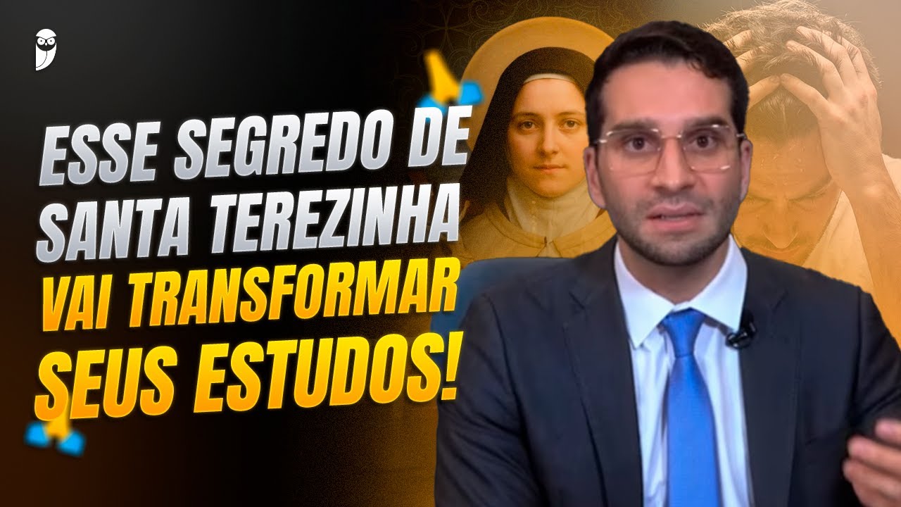 Estudar com Propósito: A lição de Santa Terezinha para vencer o cansaço e a desmotivação!