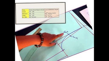How to cut armhole perfectly for DIFFERENT SIZES with STANDARD MEASUREMENTS, armhole errors