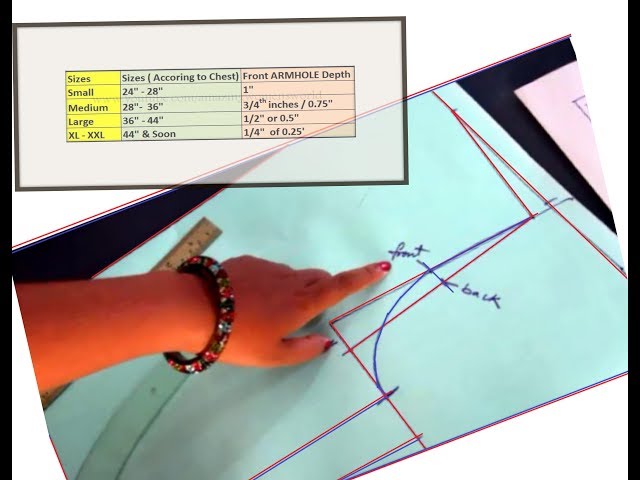 how to cut armhole for dress How to cut armhole perfectly for DIFFERENT SIZES with STANDARD  MEASUREMENTS, armhole errors