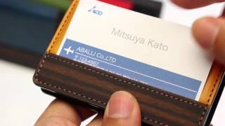 名刺ケース　name card case  [ﾃﾅｰｼﾞｭ]  _ ABALLI