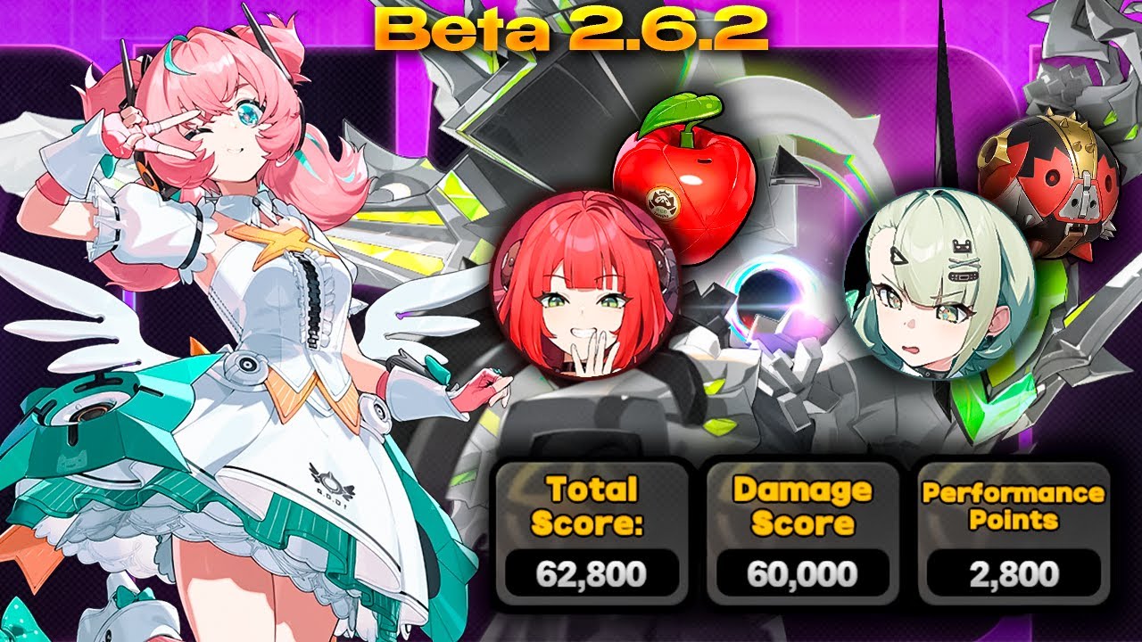ZZZ 2.6.2 Beta | Sunna No Signature R5 + M0R1 Aria Yuzuha | 62.8K Kill Deadly Assault 5 Cost Clear