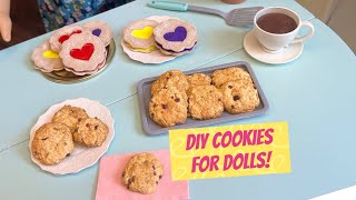 DIY Cookies for Dolls! Inspired by Two Historical American Girl Dolls!