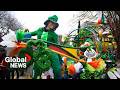 Luck of the Irish:  Toronto holds 38th annual St. Patrick's Day parade 🍀