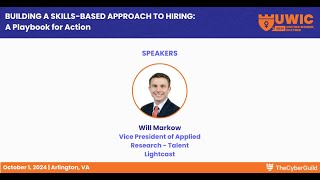 Building A Skills Based Approach to Hiring: A Playbook for Action