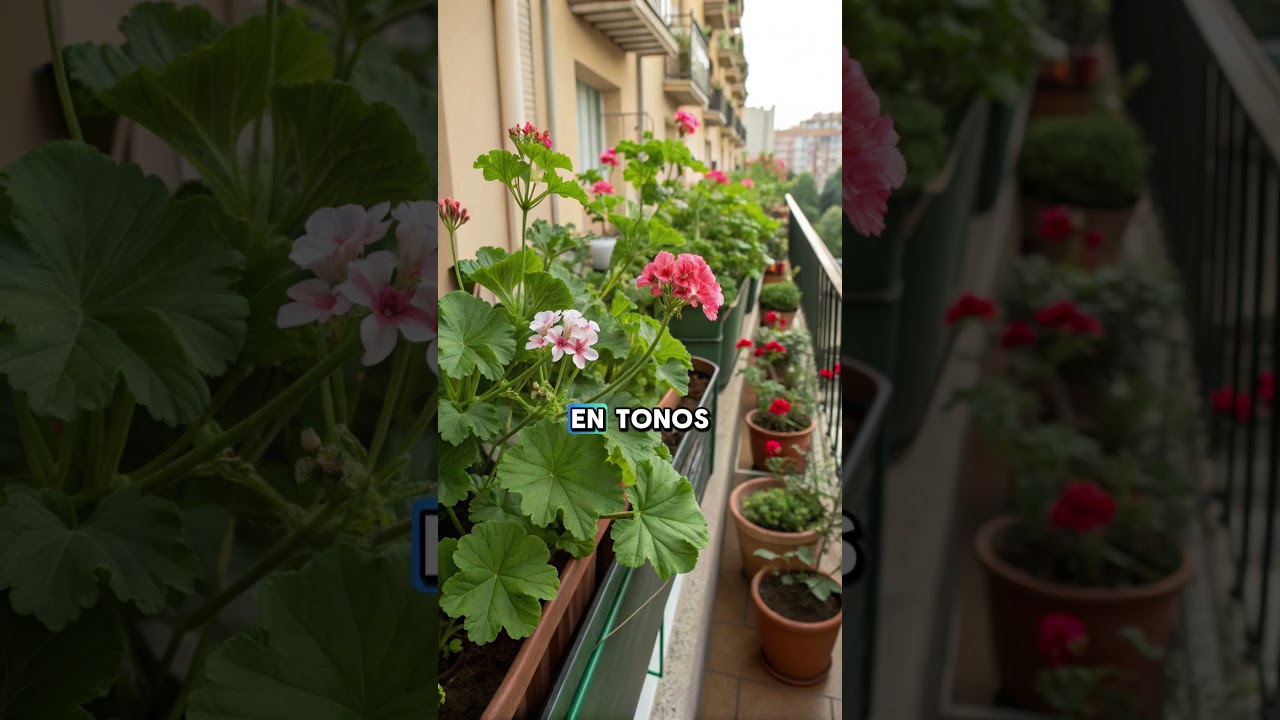 La planta ideal para balcones o terrazas.