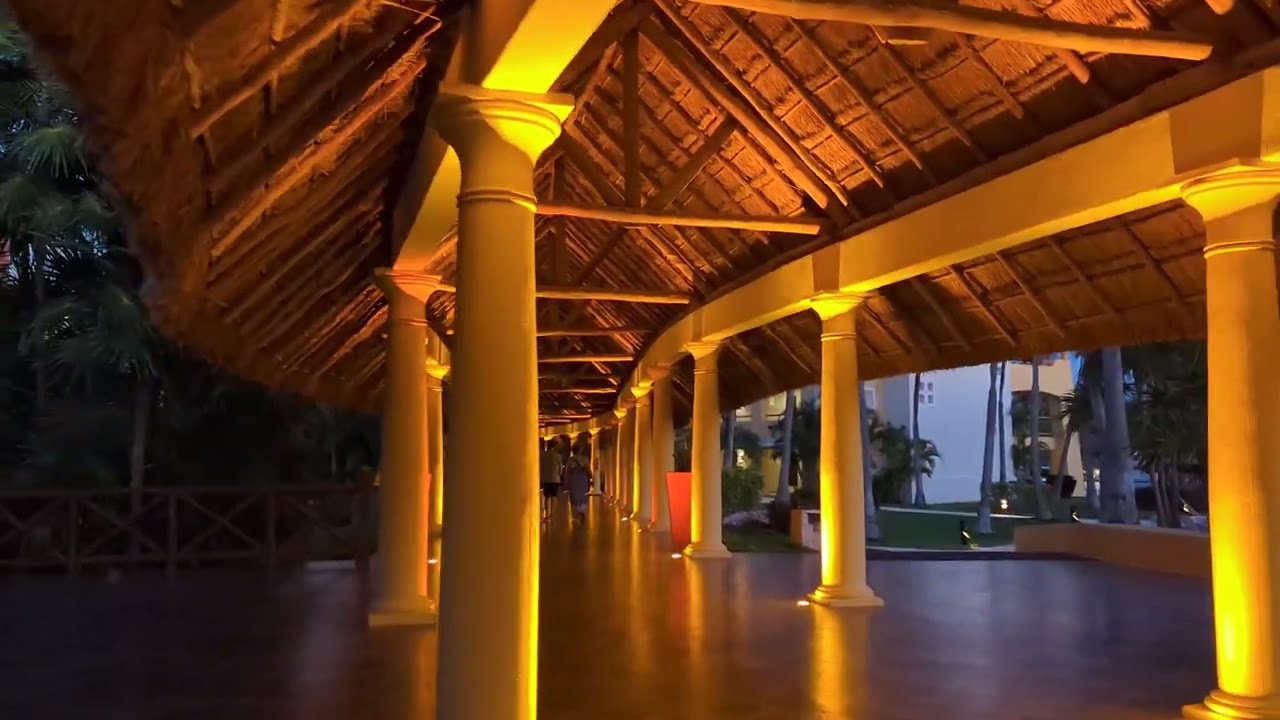 Barcelo Maya palace walk through adult only pool