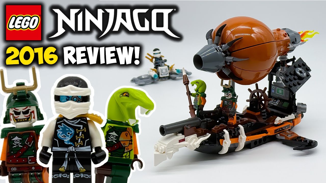 Один из ЛУЧШИХ маленьких наборов Ninjago 🔥Обзор LEGO Ninjago Skybound Raid Zeppelin! | Набор 70603