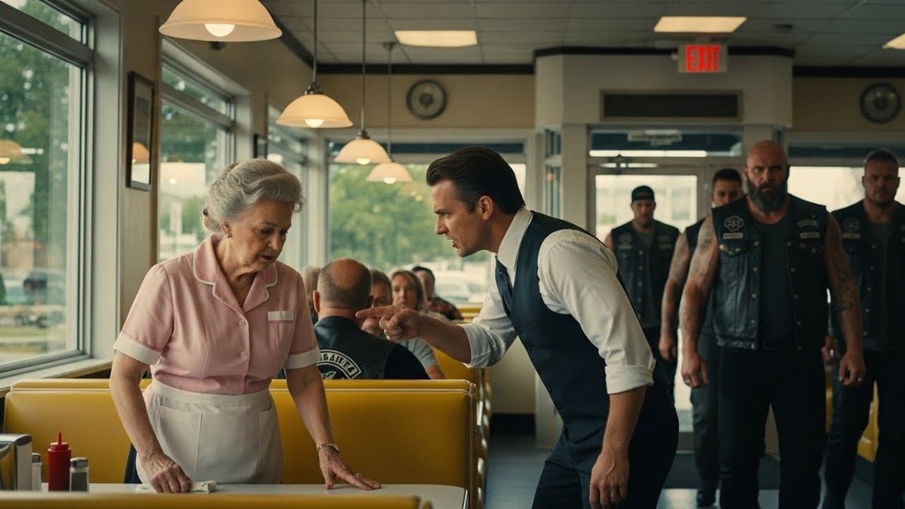 “The Diner Went Silent When the Bikers Walked In — What Happened Next Shocked Everyone”