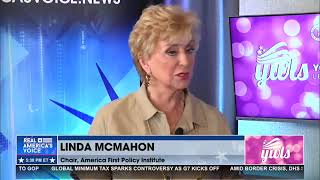 Jenna Ellis Talks With Linda Mcmahon Tpusa Ywls
