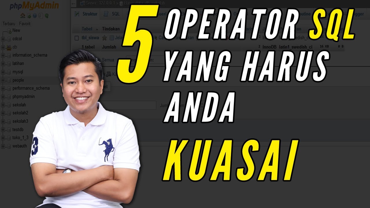 5 Query Operator SQL yang Harus Anda Kuasai di MySQL - YouTube