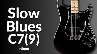 Guitar Backing Track - 12 Bar Blues in C7(9)