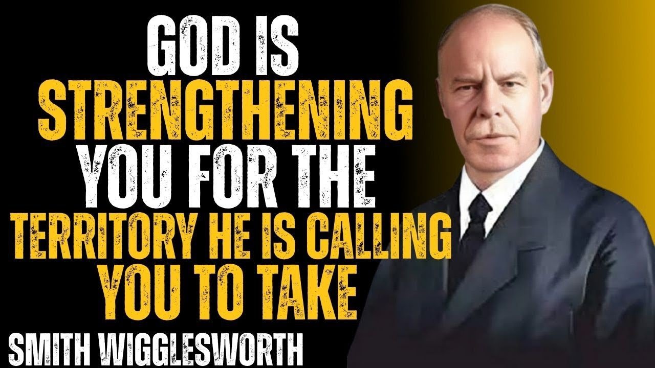 GOD IS STRENGTHENING YOU FOR THE TERRITORY YOU’RE ABOUT TO TAKE - Smith
