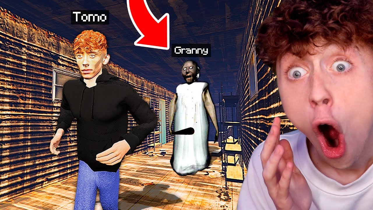 I Got CHASED By CREEPY GRANNY.. (HELP)