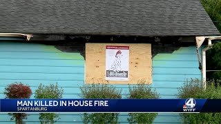 1 dead in Upstate house fire, coroner says