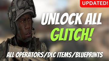 *UPDATED* MW2 UNLOCK ALL GLITCH! UNLOCK ALL OPERATORS/BLUEPRINTS/DLC! SEASON 2 GLITCH!