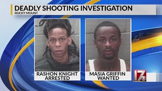 1 on the run, another nabbed in pool room shooting that killed Rocky Mount man, police say