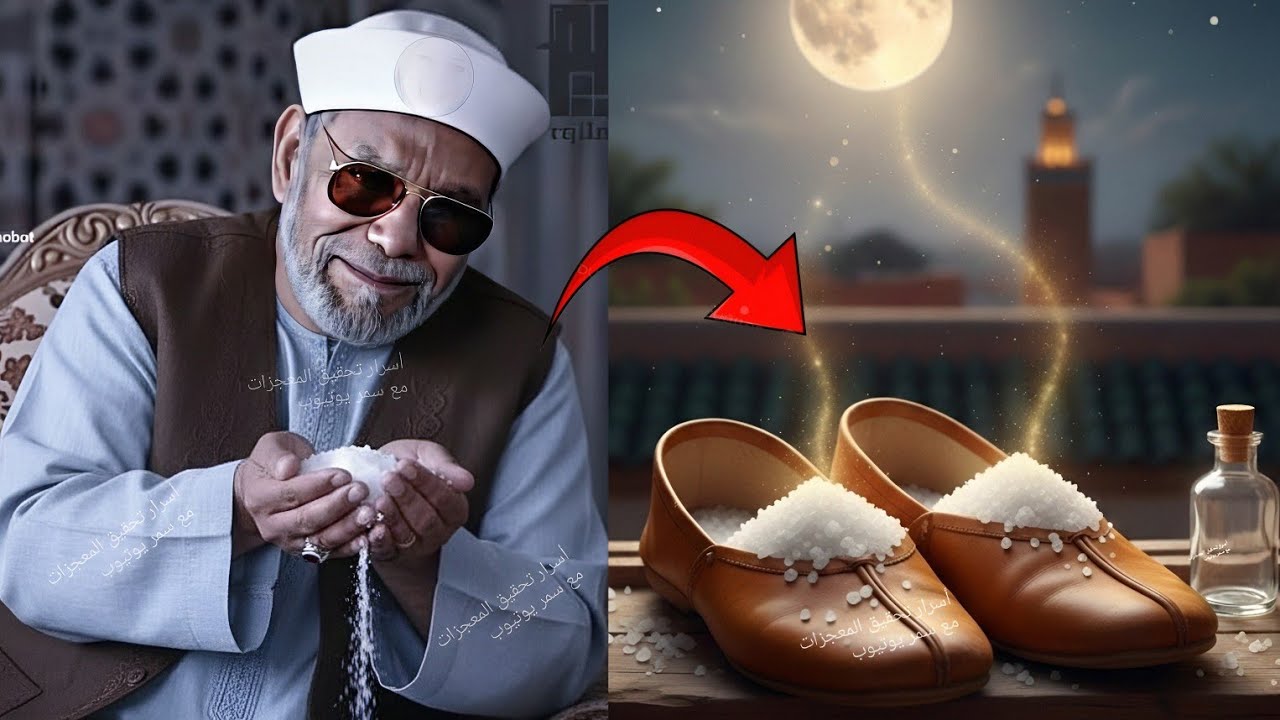 ضعيه في حذائك ليلة واحدة قسما بالله☝سيفيض عليك رزق وغنى كالمطر وقبول خطير ومال عمرك ماحلمتي بيه محبة