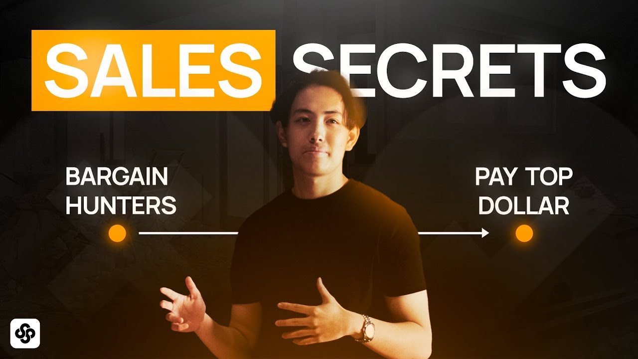This Is How I Get Bargain Hunters To Pay TOP DOLLAR (Sales Secrets)