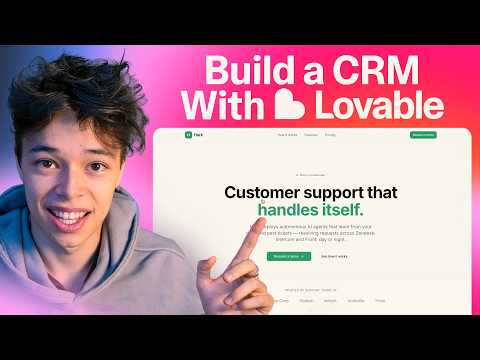 How To Built a CRM in Lovable in 23 Minutes