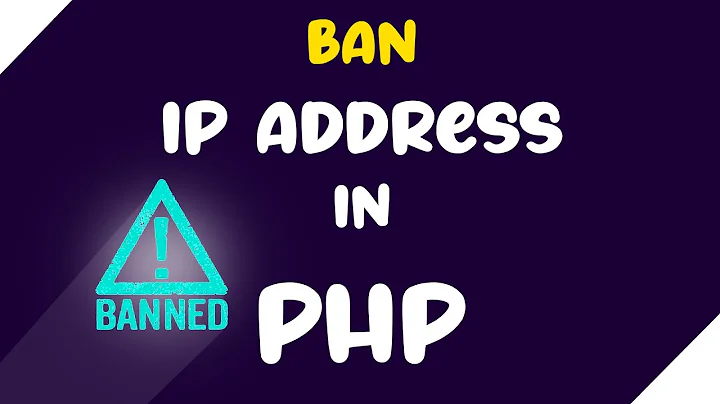 PHP how to Ban IP Address after several login attempts + source code | Quick programming tutorial