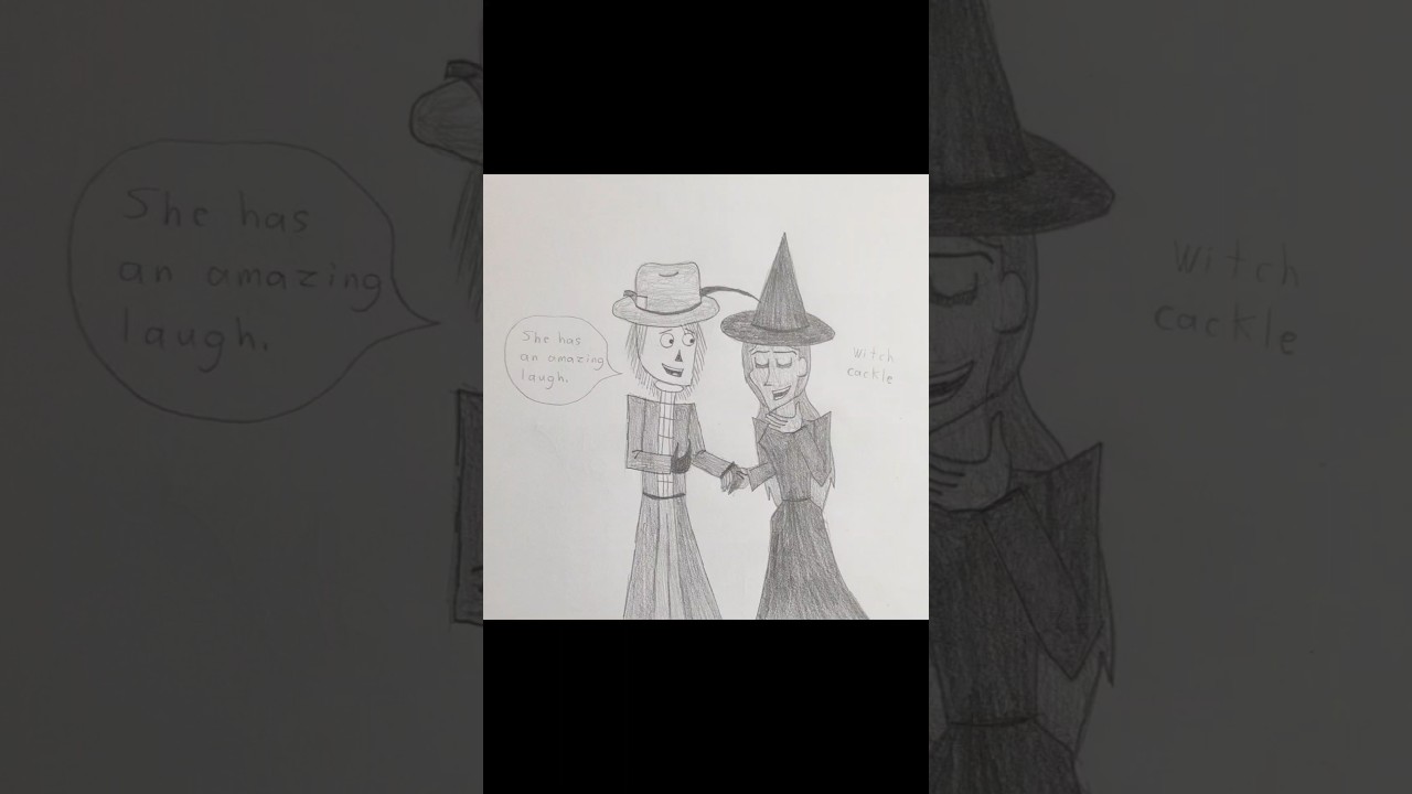Elphaba's Witch Laugh: Wicked Comic Dub #wicked #shorts