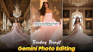 Dil Diyan Gallan Song Reels Editing | New Trending Gemini Photo Editing Prompt | Pink Gown Prompt screenshot 5