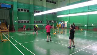 20210426葛里悅羽球XD滾滾+Kmin VS Dale+哲哥