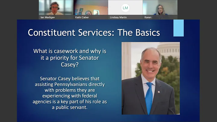 SBA Disaster Assistance Presentation with Senator ...