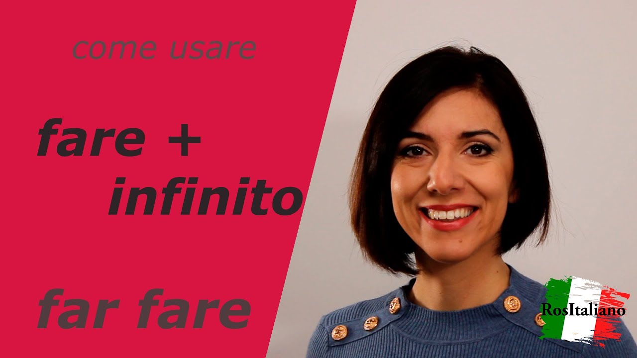Fare + infinito. Come usare le frasi tipo Far Fare (ITA Sub)
