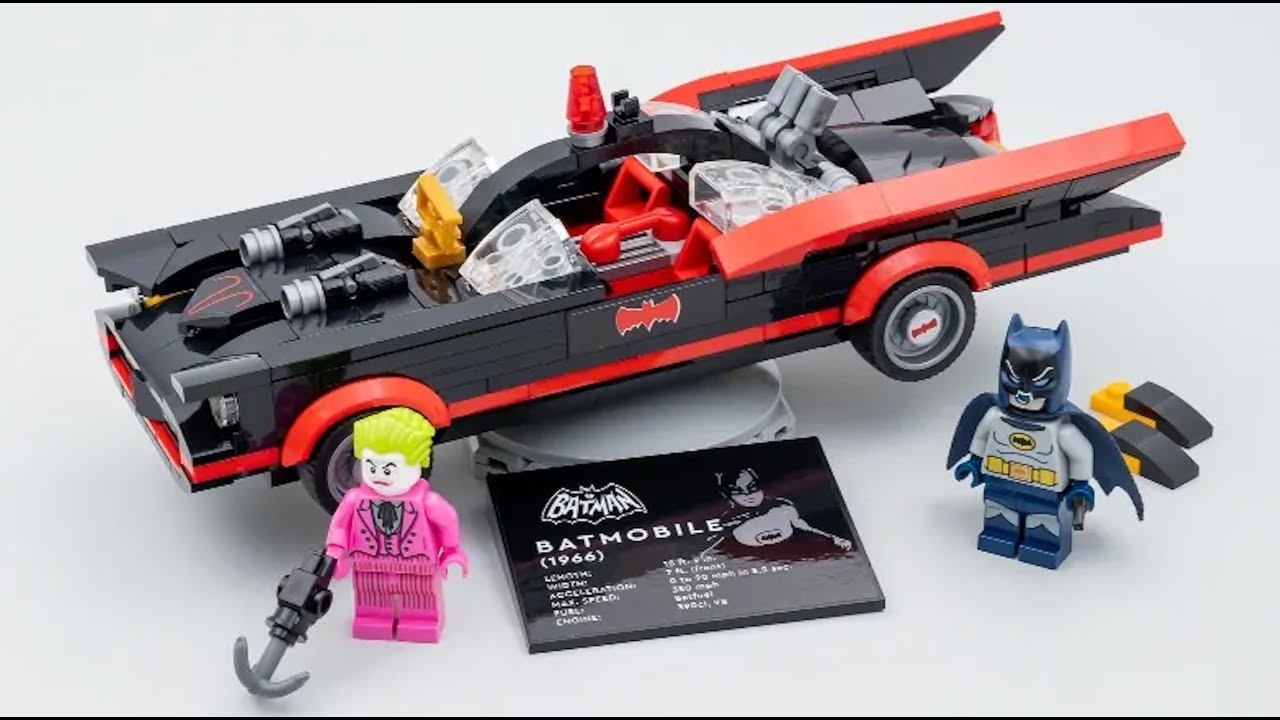 LEGO Batman Classic TV Series Batmobile | Set 76188 | F&S Bricks