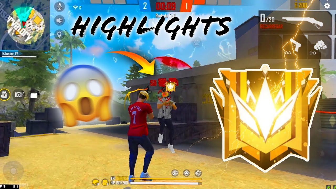 BR RANK HIGHLIGHTS 🥳🔥FREE FIRE