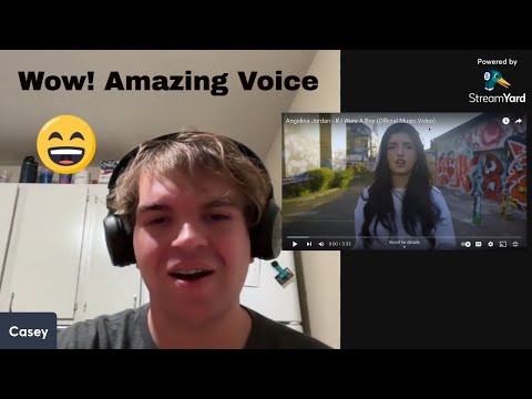 18 year old Actor Reacts to Angelina Jordan - If I Were a Boy  (Official Music Video)