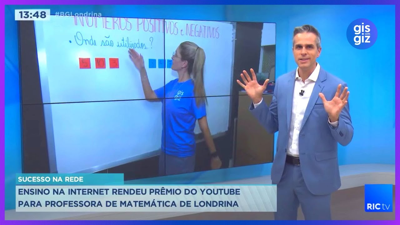 Gis com Giz - Professor de matemática - Matemática em Movimento