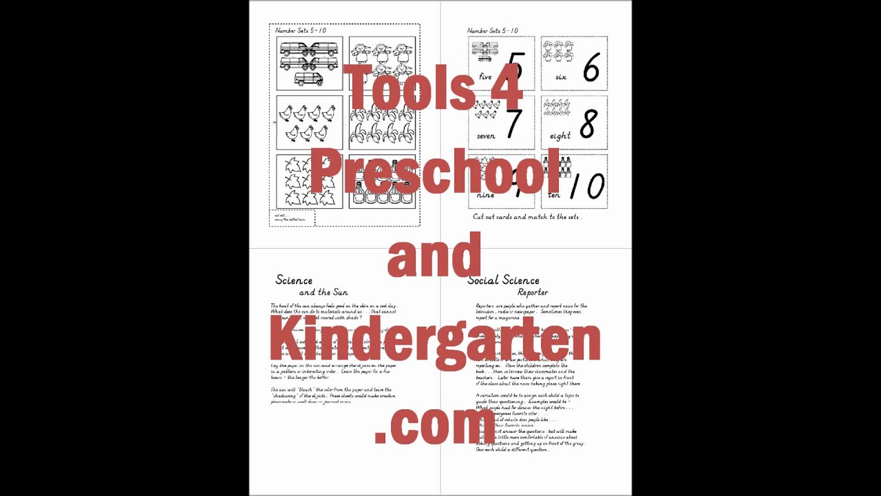 How to - Fantastic File Folder Fun 2 theme set for preschool and kindergarten