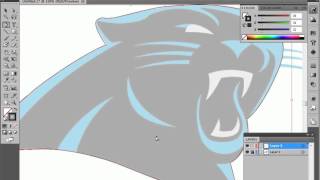 Adobe Illustrator 06   Tracing a Sports Logo mp4