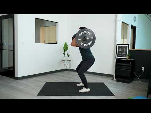 BB High Hang Power Clean to Mid Hang Power Clean