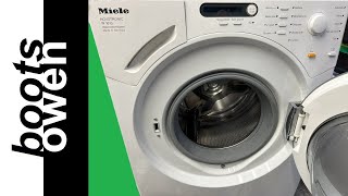 Miele Novotronic W1613 filter check